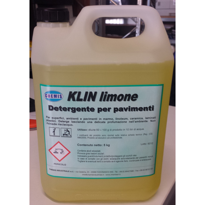 Detergente per pavimenti KLIN LIMONE