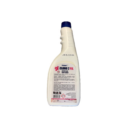 CLORO 2 PU -  750 ML igienizzante IPERCLORITO DI SODIO HACCP - DALKEM