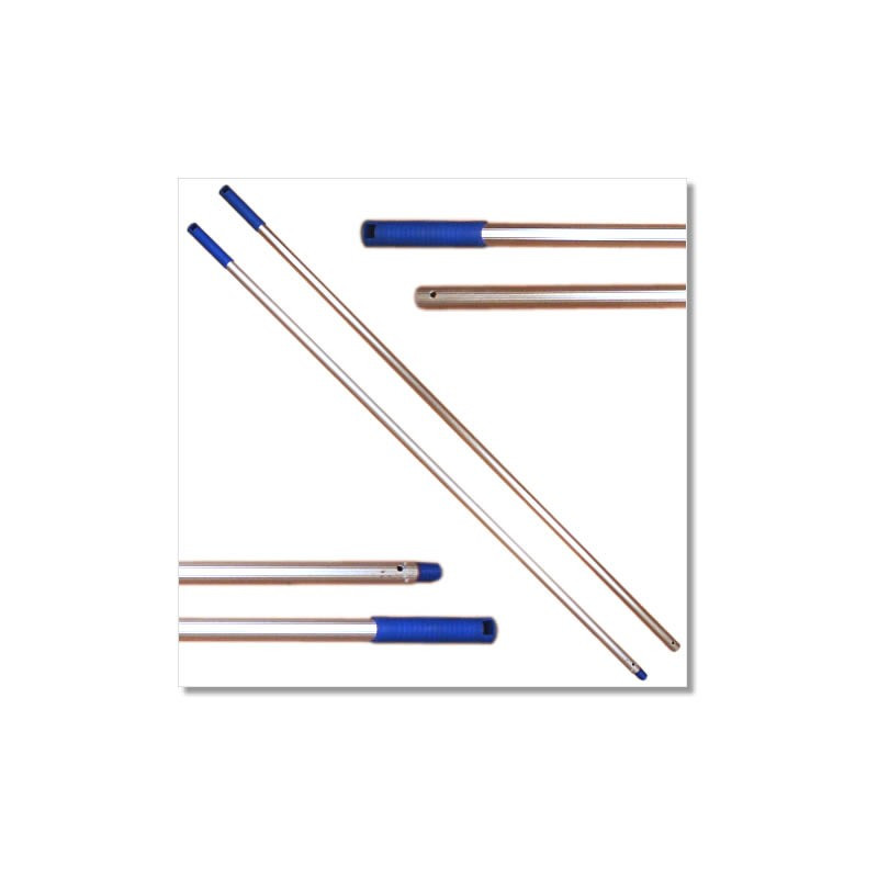 Manico in alluminio con foro 23 cm