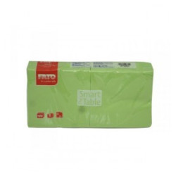 Tovaglioli 25x25 conf. 100pz colorato Verde