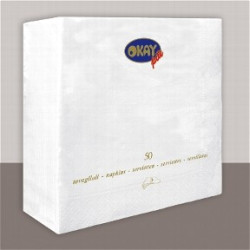 Tovaglioli 38x38 2 veli pura cellulosa 50pz